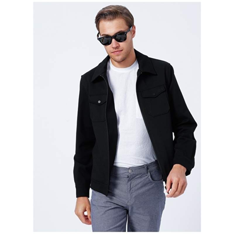 Factory ANDORA Black Men's Jacket