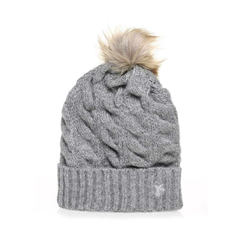 Factory Gray Melange Women's Beret 22-WF-101