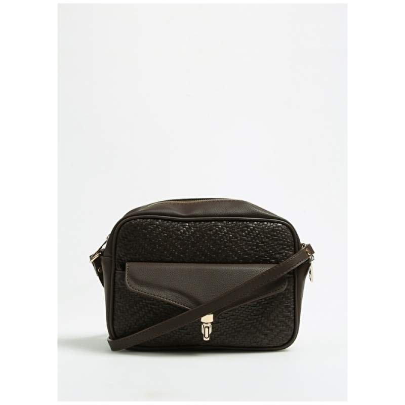 Factory Coffee Women 24x16x7 Crossbody Bag wicker-MONARJ