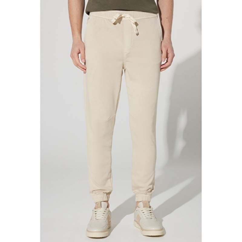 Slim Fit Slim Fit Side Pocket Cotton Trousers