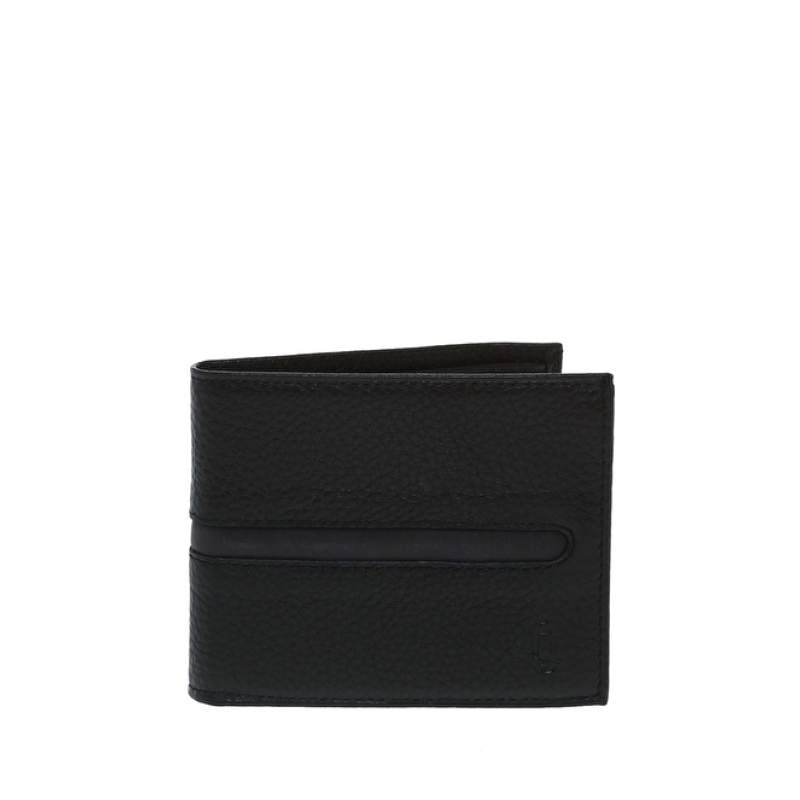 Factory Black Men's Leather Wallet FRK210