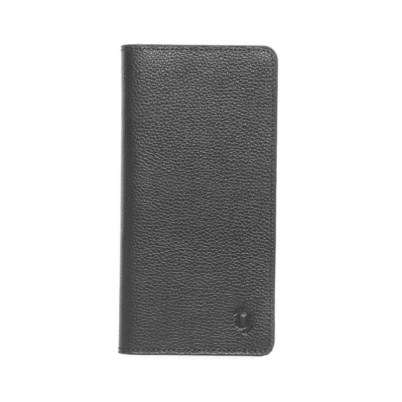 Factory Black Men's Leather Wallet FRK 253 MAGNET PHONE FLT