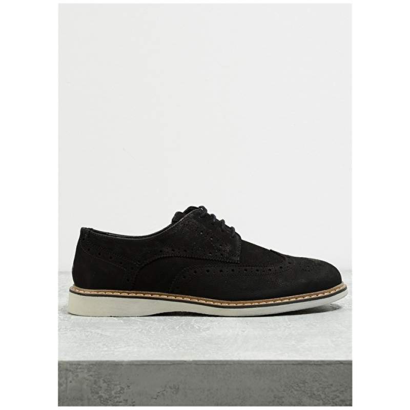 Factory Black Men's Casual Shoes