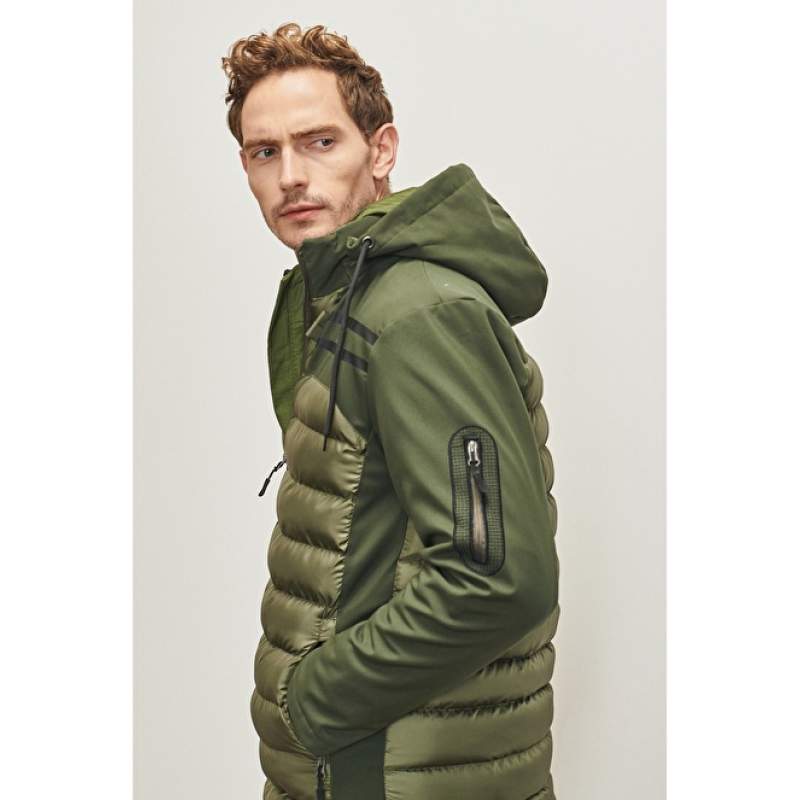 Standard Fit Pull-Out Hooded Collar Coat