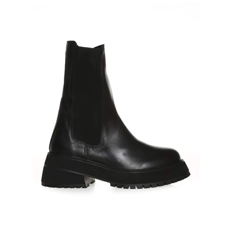Factory Leather Black Women's Boots VICENTE Factory Leather Black Women's Boots VICENTE