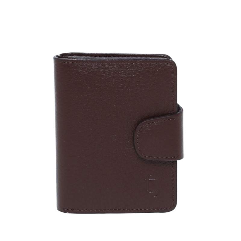 Factory Brown Men's Leather Wallet FRK204