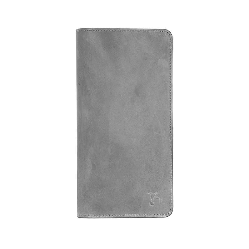 Factory Gray Men's Leather Wallet FRK 253 WITH MAGNET PHONE