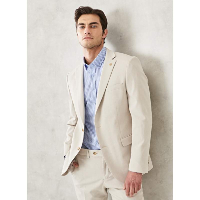 Slim Fit Mono ovratnik Dobby klasično odijelo