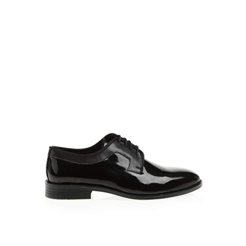 Factory Black Men's Classic Shoes RUTI