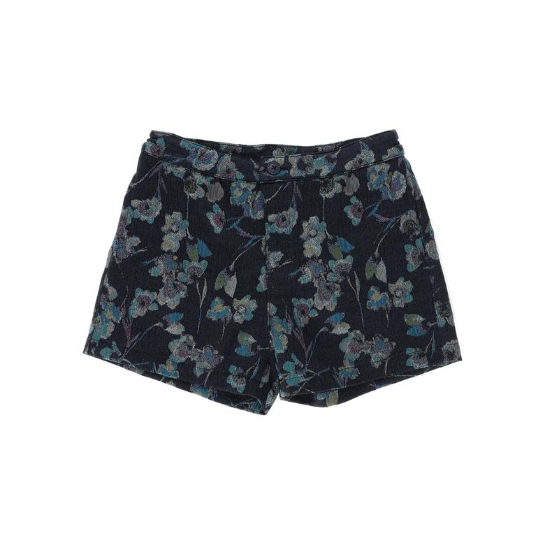 Girls Floral Printed Shorts